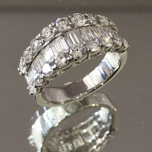 Baguette/Round Ring