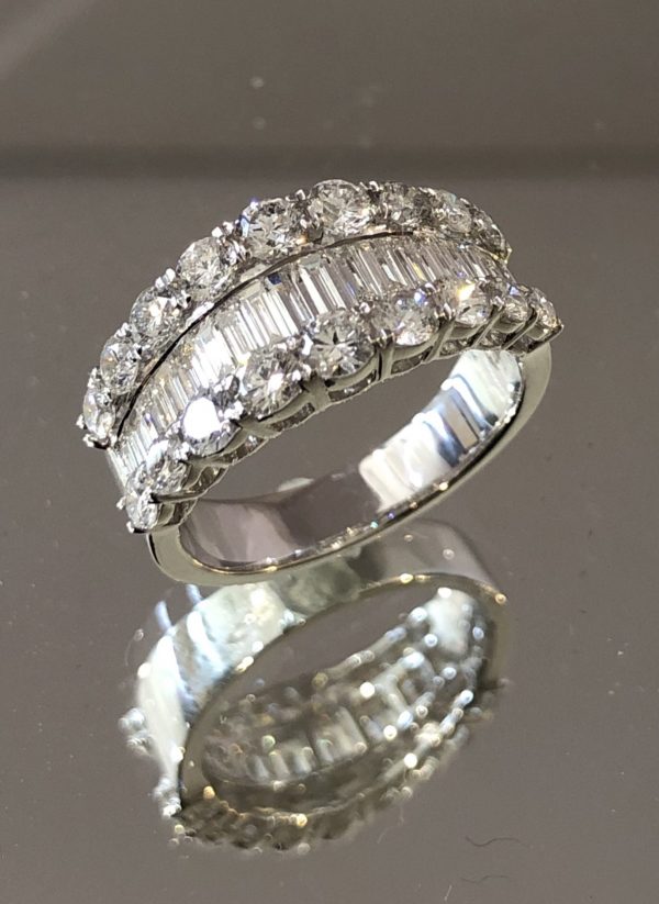 Baguette/Round Ring